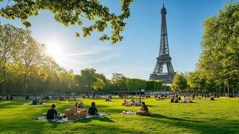 Descubre los lugares más encantadores para hacer un picnic en París